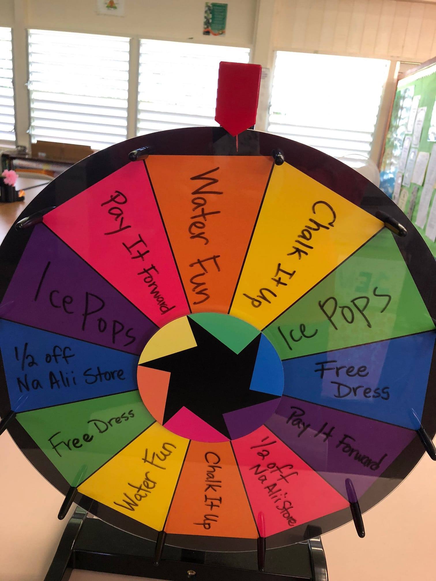 PAHOA - The Challenge 5 Wheel of Fortune When classrooms...