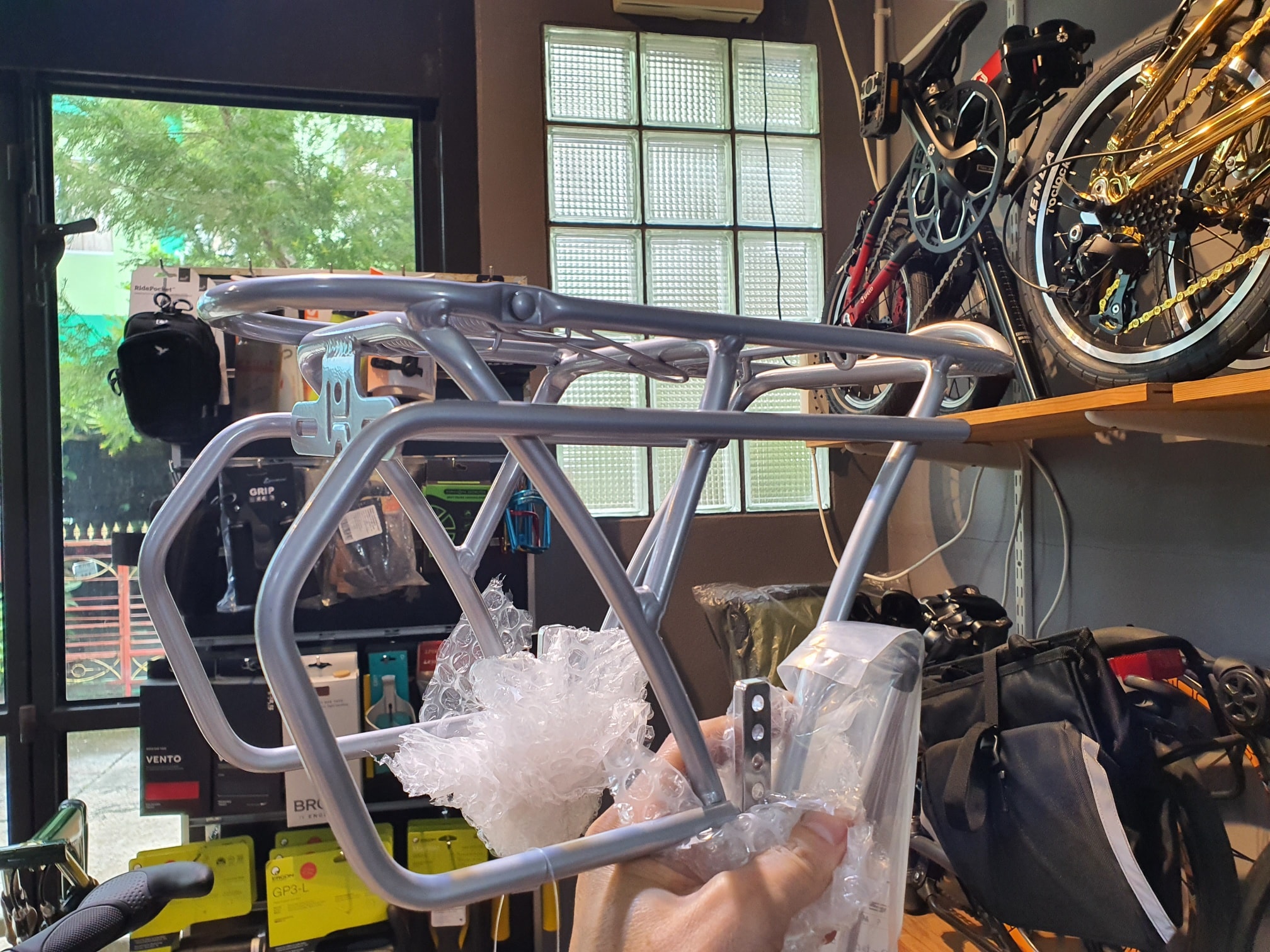 Vincita Silver Rear Rack Be Comback!! กลับมาแล้วจ้าตะแกรงหลังทรงเตี้ย ...
