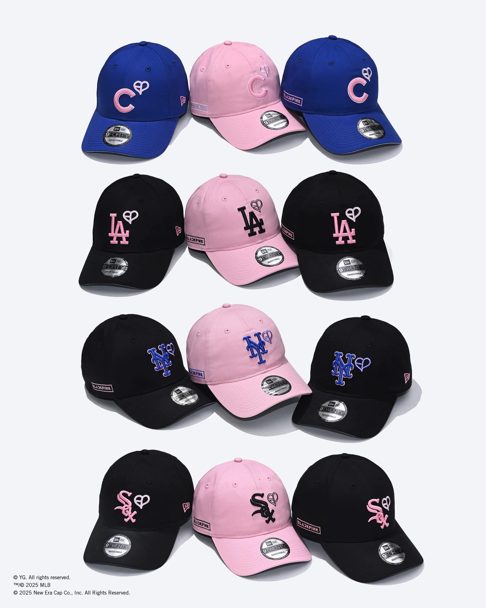 NEW ERA X MLB X BLACKPINK 🔥🔥🔥