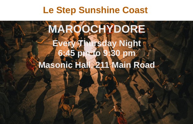 Let's dance Modern Jive! Thursday nights at Maroochydore. Let's dance!