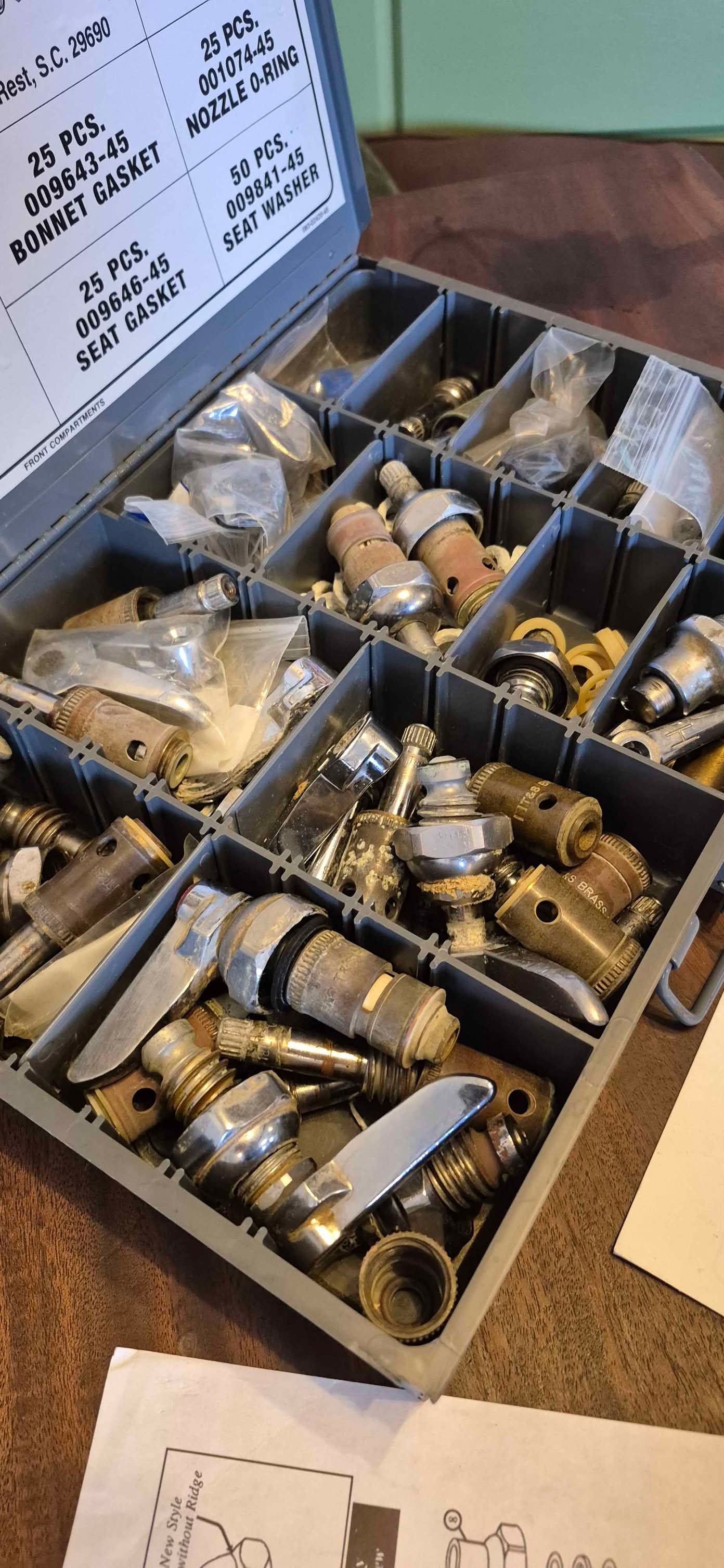 T&S Brass & Bronze B-7-K Eterna master parts kit - commercial plumbing