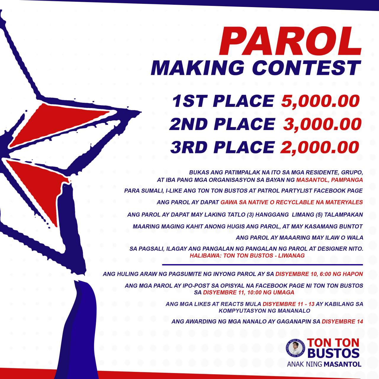Ton Ton Bustos - ISANG MALIWANAG NA PASKO PARA SA BAYAN NG...