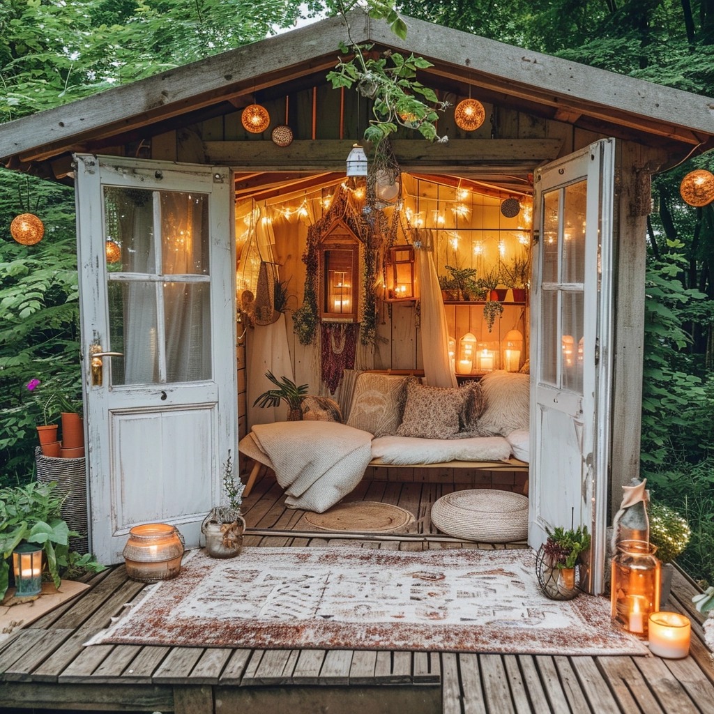 Boho Style Decor - More ideas @ https://www.pergolagazebos.com/design ...