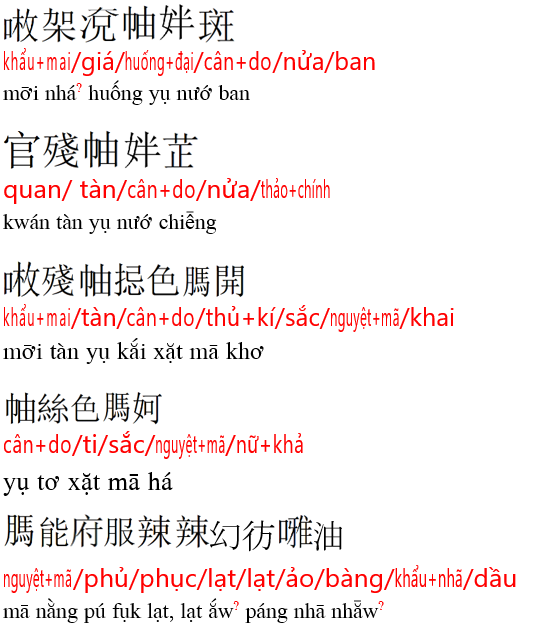 TAI YO - Language and Relations - Beyond and Inside - Đây là 5 câu ...