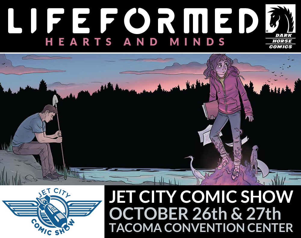 Lifeformed - Folks, Cassie is done inking Lifeformed Book 2 and it is ...