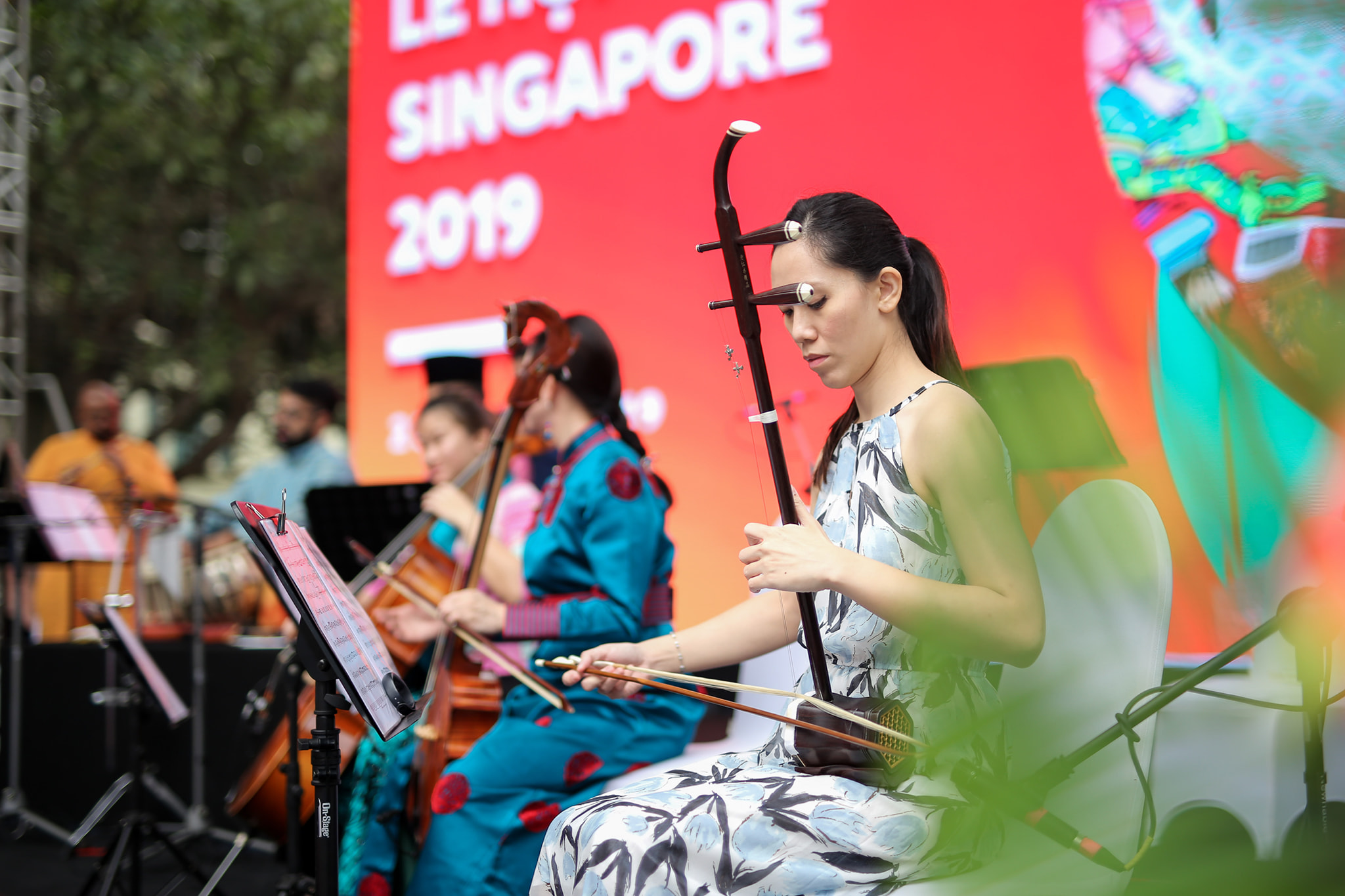 Delighted to have the very talented Singapore musicians Open Score ...