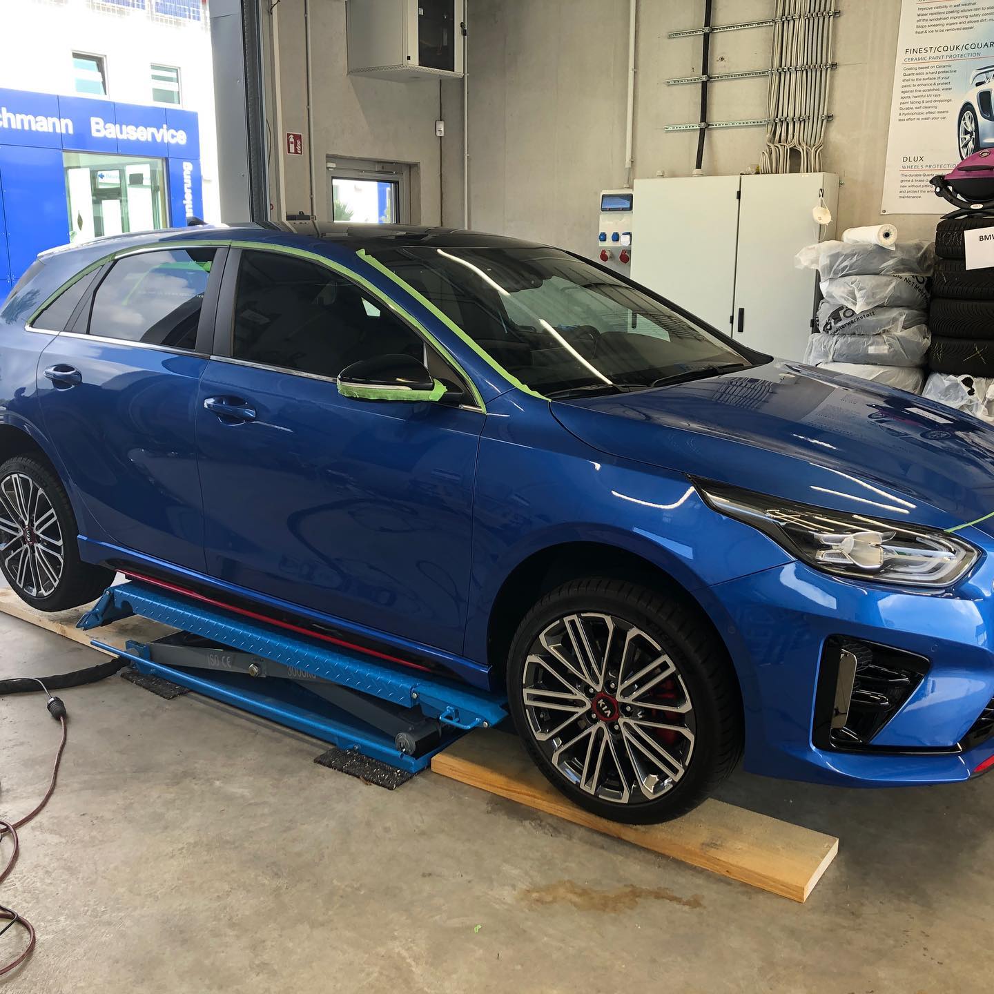Neuwagen Versiegelung 7jahre 9h Kia Waschpark