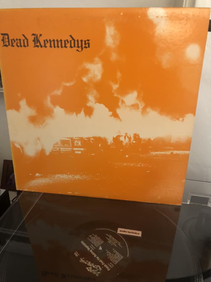 Dead Kennedys' Fresh Fruit for Rotting Vegetables 1981 orange cover