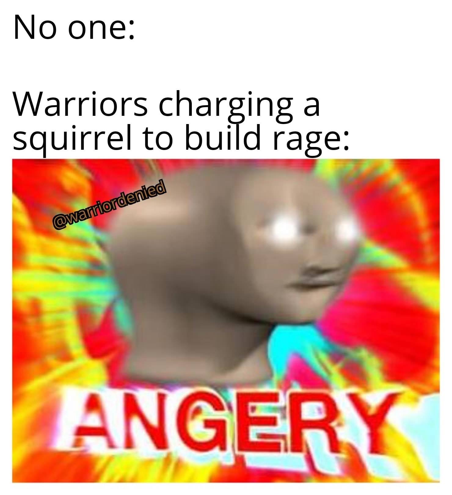 Not enough rage