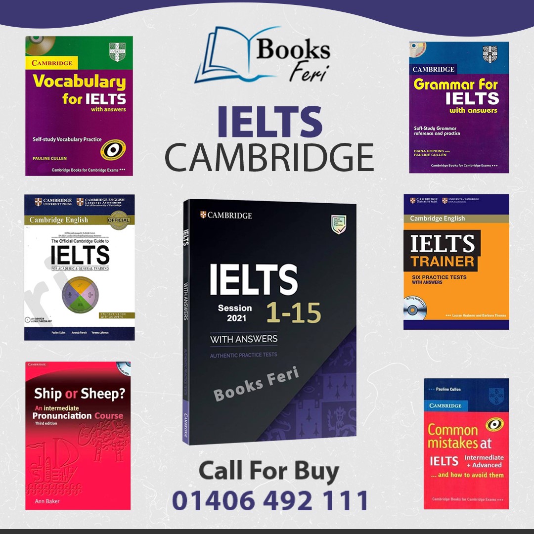 These are fully fresh IElTS Cambridge Book 15-19 with answers