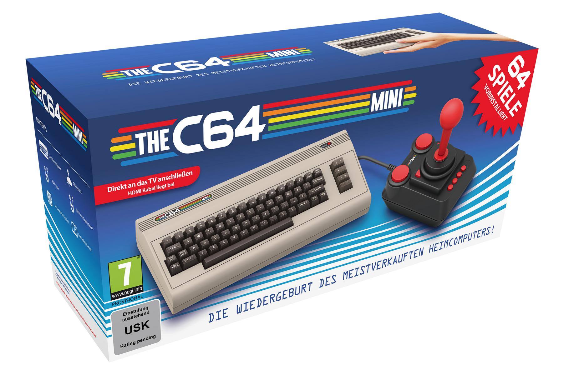 Games2Game - Jetzt vorbestellbar - The C64 Mini Retro Konsole (stark ...