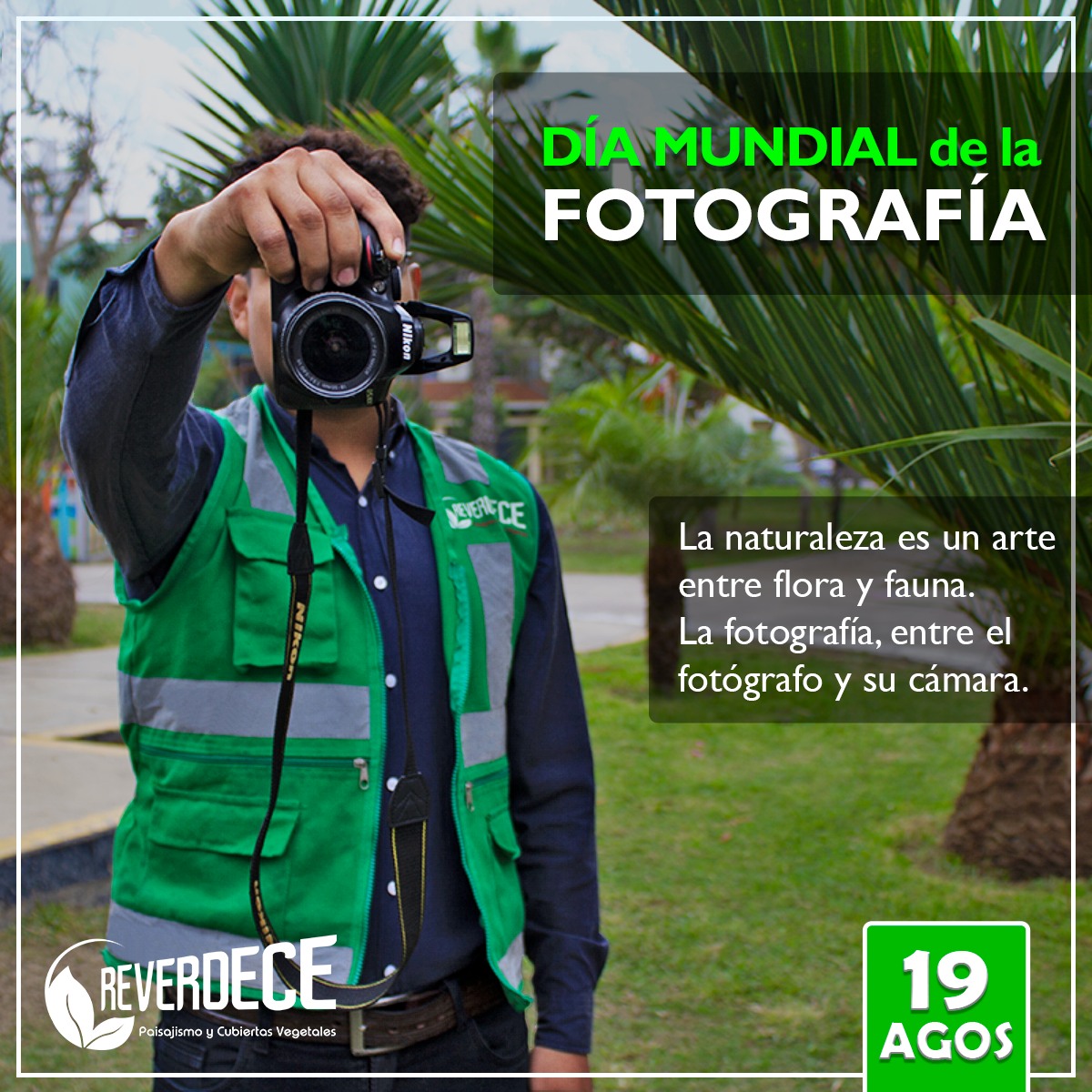 Reverdece Perú - 🟢Hoy es el Día Mundial de la Fotografía📸...