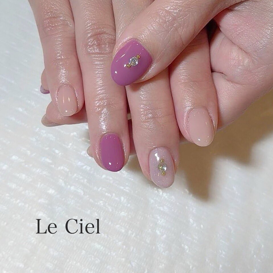 長崎ﾈｲﾙｻﾛﾝ Le Ciel ﾙ ｼｪﾙ 3月 定額cコース Nail Nails Nailart Naildesign Nailsalon シンプルネイル オフィスネイル 上品ネイル 春ネイル ネイル 定額ネイル 長崎 長崎市 長崎ネイルサロン ネイルサロン Leciel ルシェル Facebook