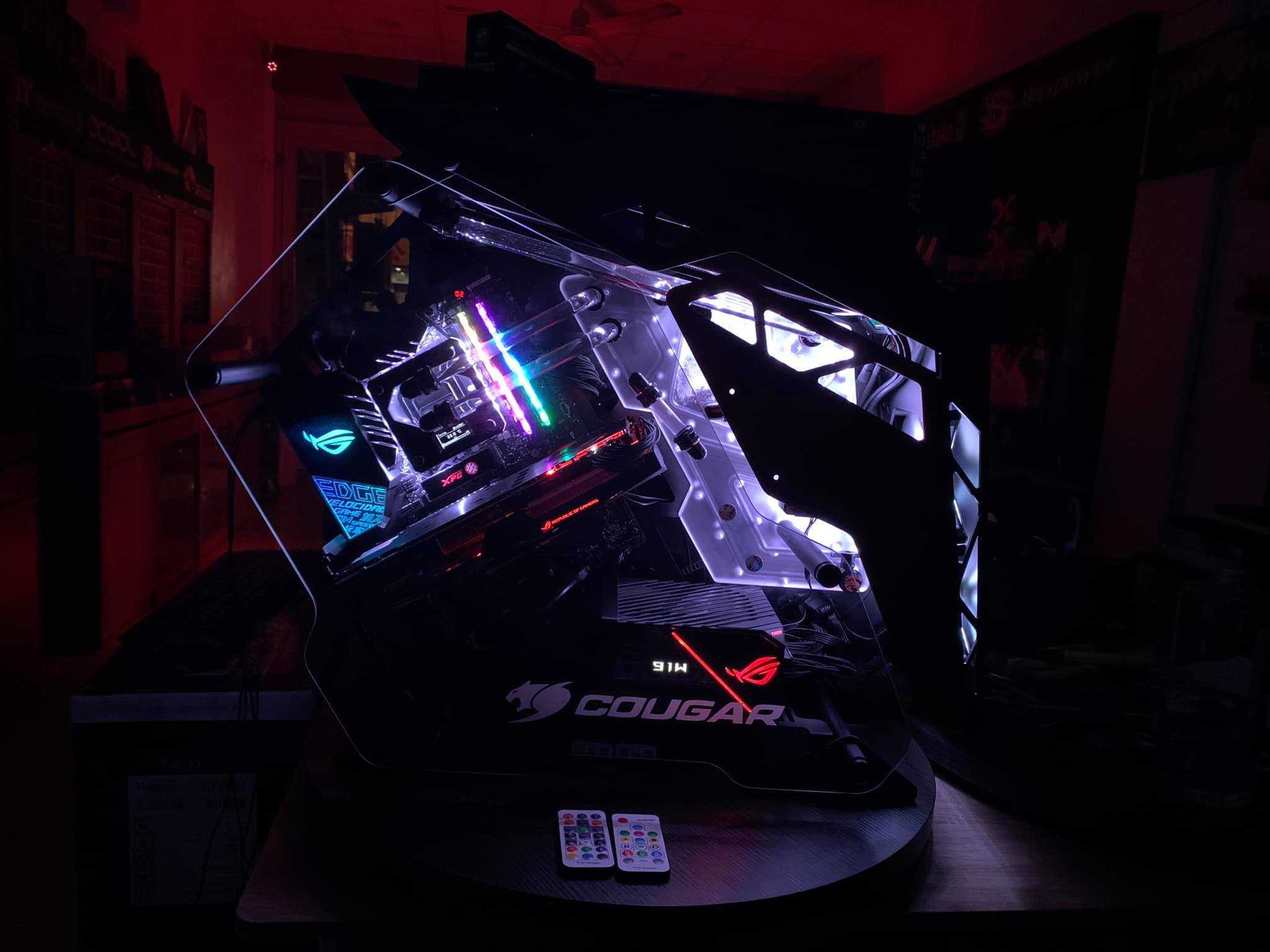 捷特水冷電腦- CPU:intel Core i9 9900Kf MB:ASUS ROG STRIX Z390-F 