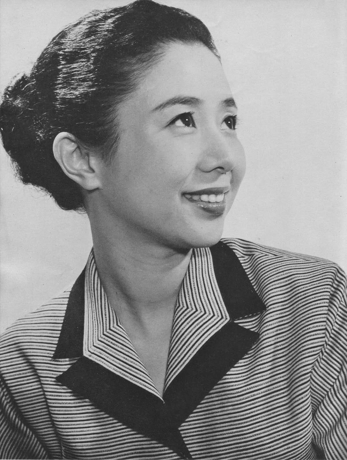 乙羽信子（1924年10月1日-1994年12月22日） 女優。 鳥取県西伯郡米子町