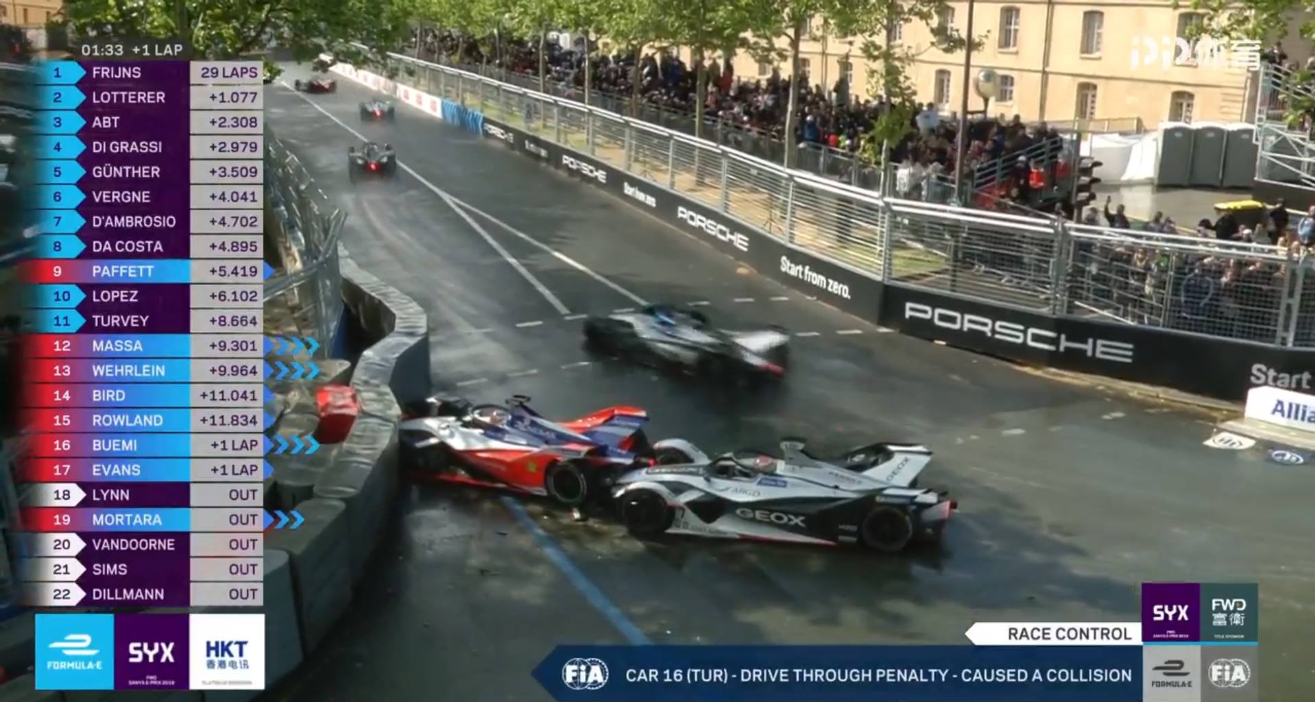 工作人員盡可能用最快速度把上次事故排除... - Formula E Taiwan - 電動方程式賽車最前線