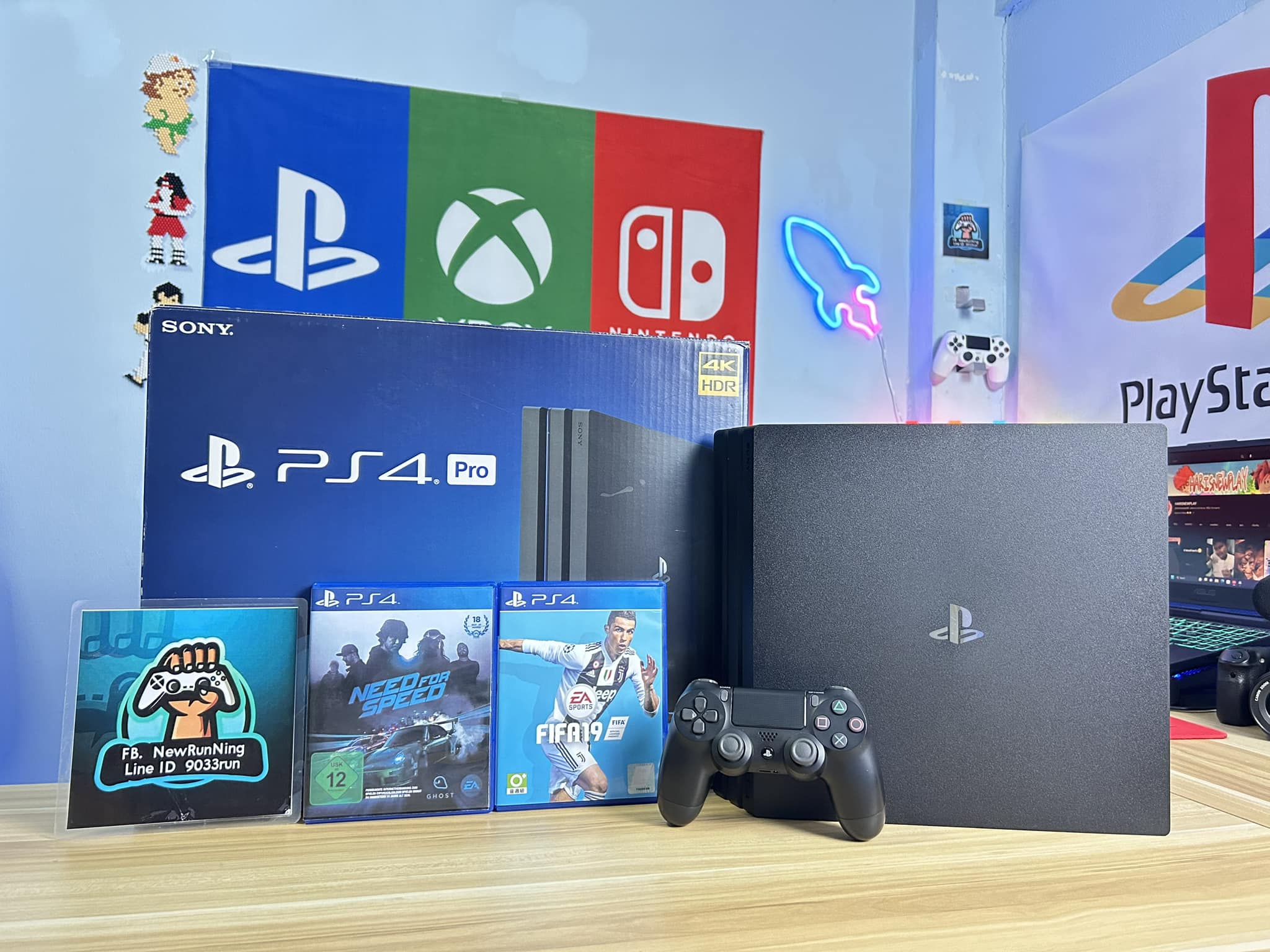 Basic Game - Sold PS4 PRO 4K CUH-7106B 1TB...