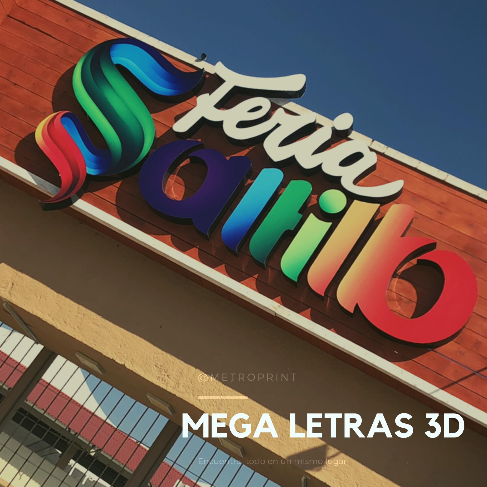 Metro Print - MEGA LETRAS 3D y Logotipos OSC’S Encuentra... | Facebook