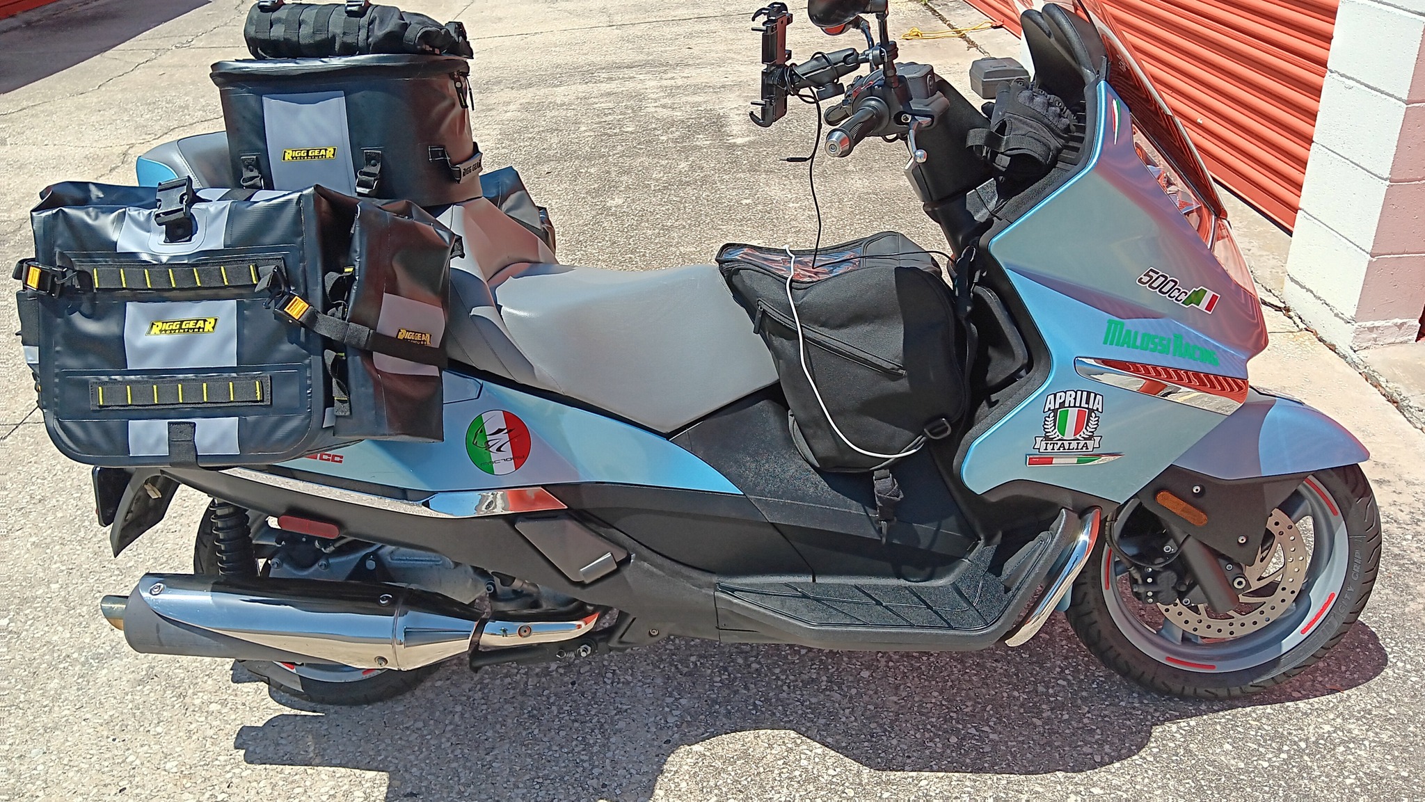 Tad F② The touring scooter that never took off in America.Aprilia