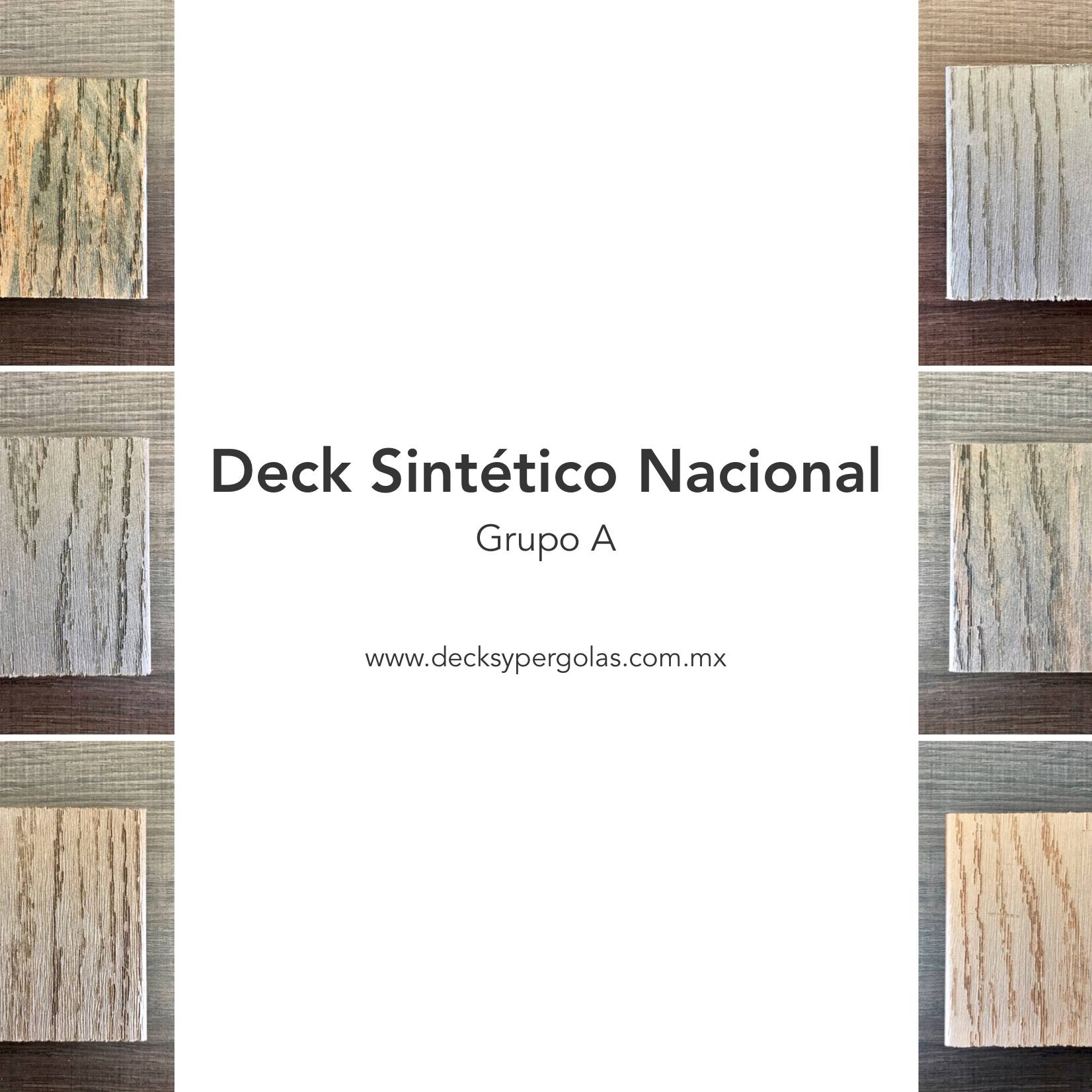 Decks - Deck Sintético Nacional Grupo A Decks y Pérgolas Monterrey ...