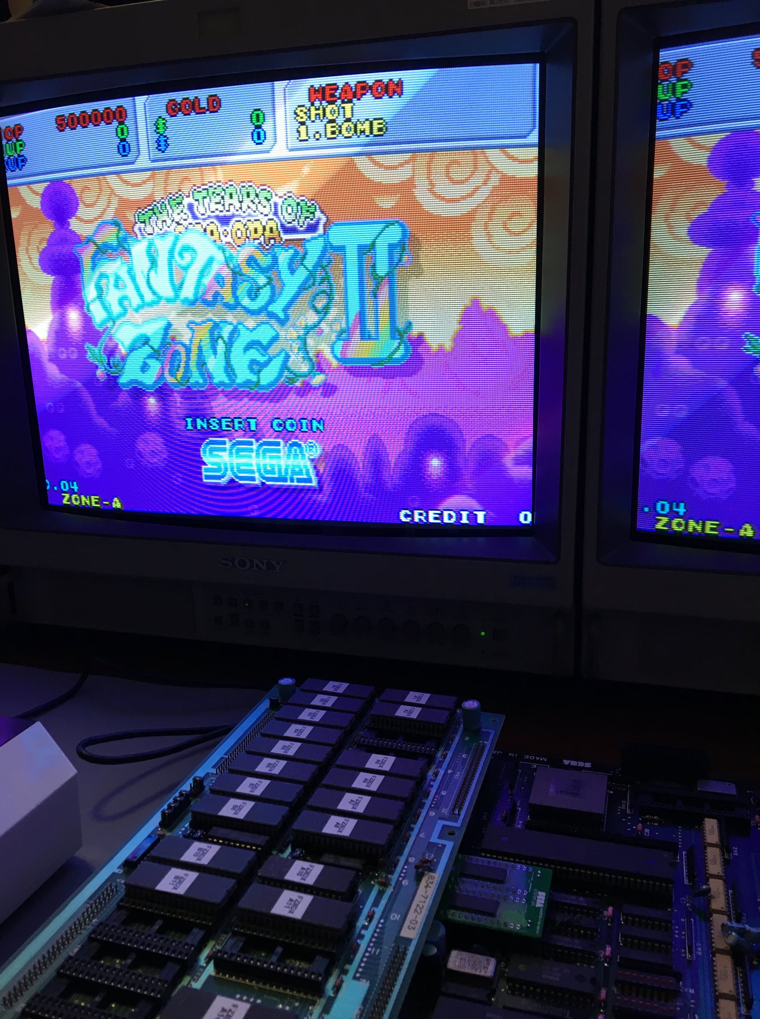 Fantasy Zone was one of the most popular games of Sega Week, and