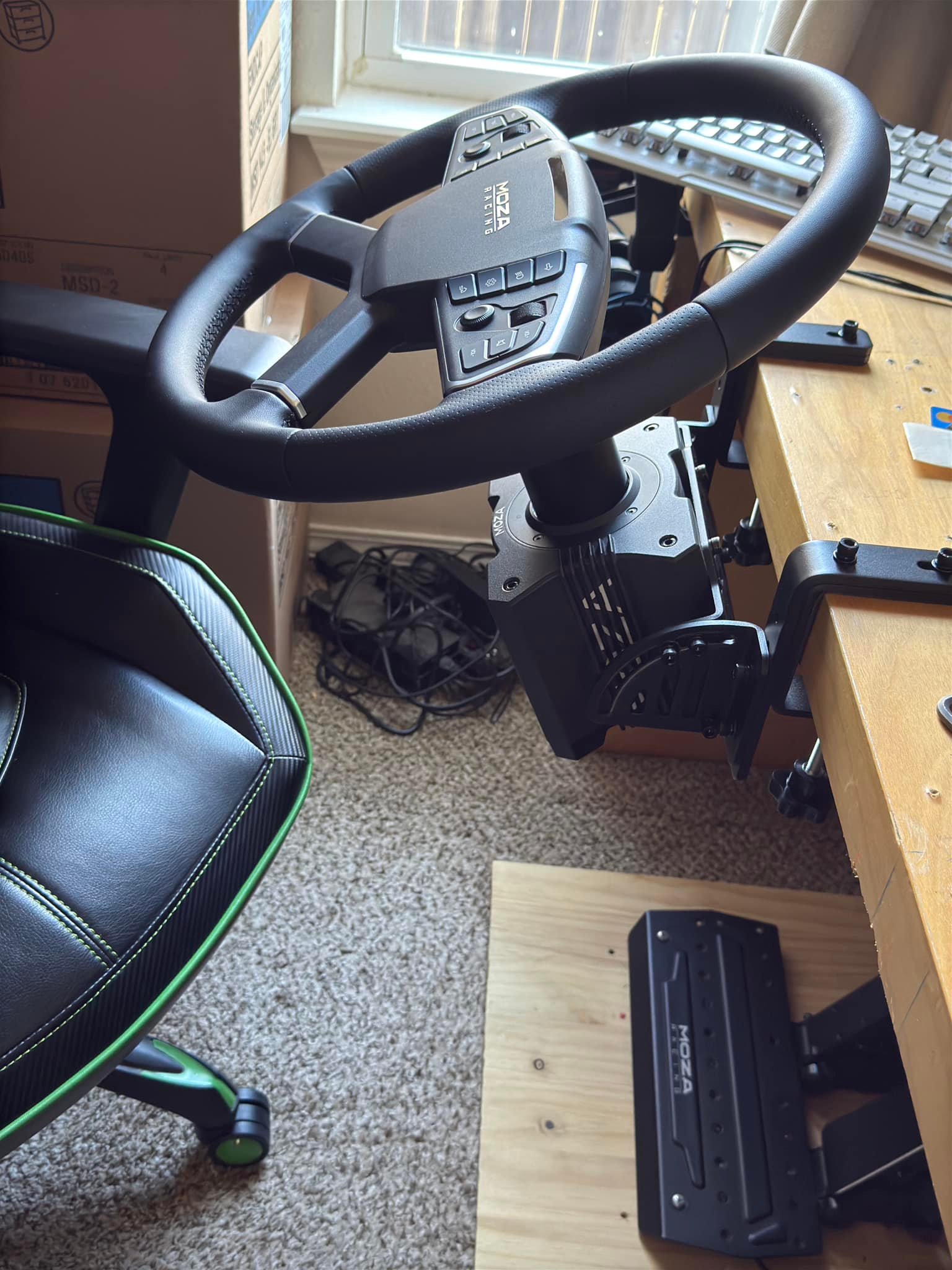 MOZA TSW and Truck Mount Bracket First Impressions