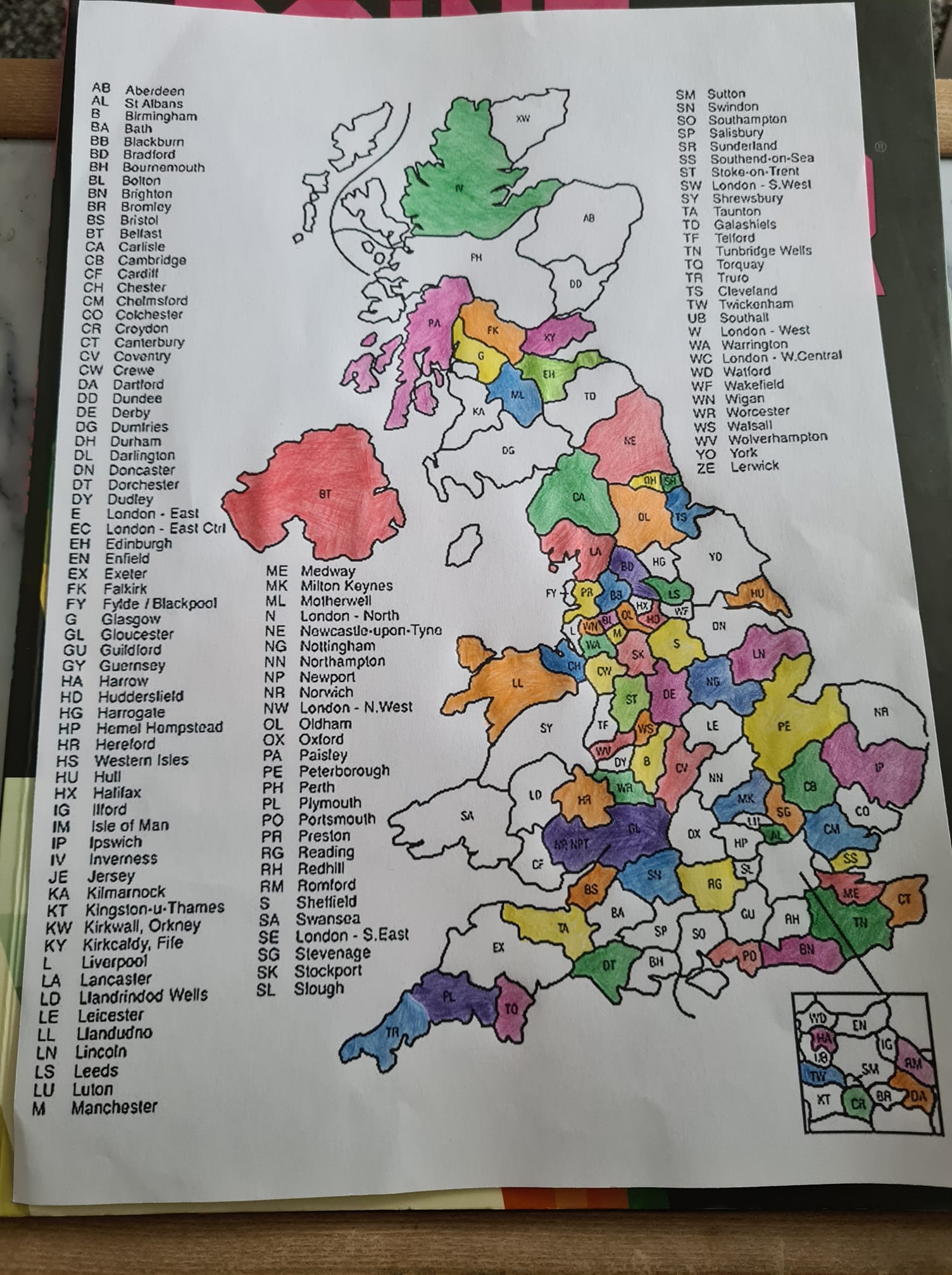 🇬🇧 UK ORDER MAP 🇬🇧 Decided to start... - Changes In Print | Facebook
