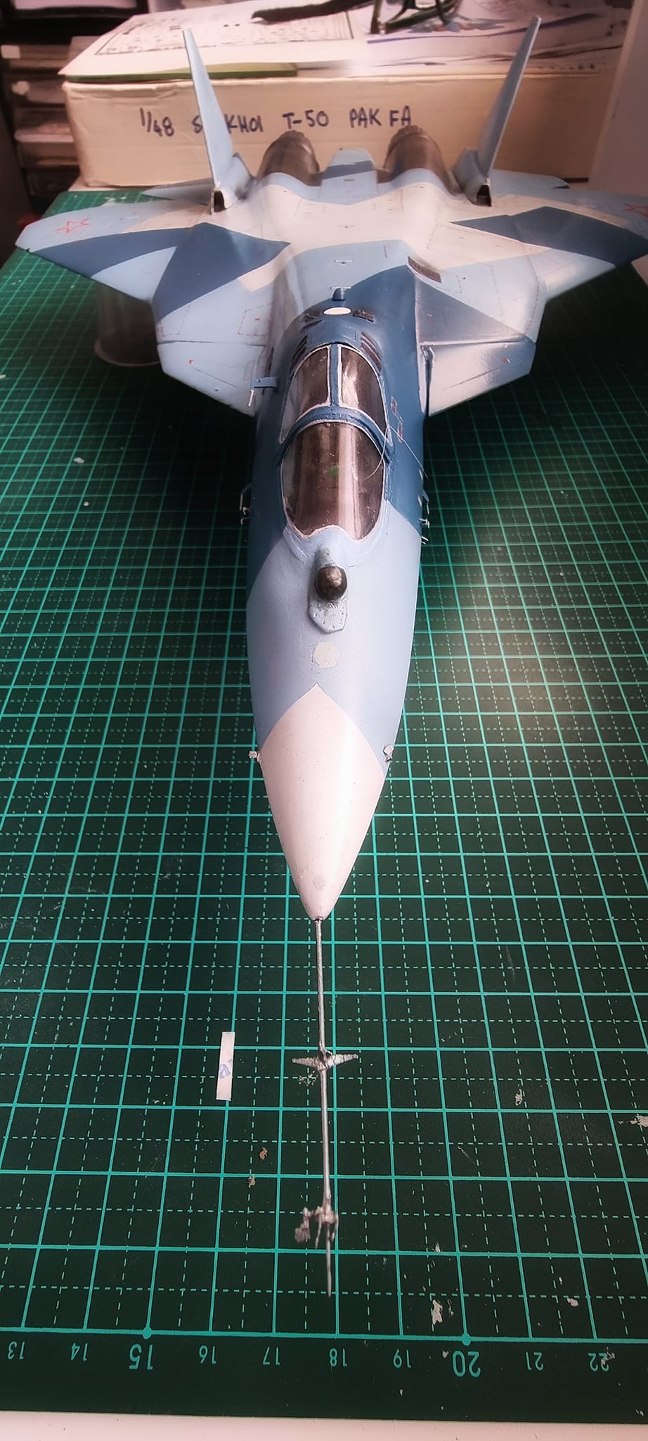 Hobby Boss Scale:1/72 Model:Sukhoi T-50 PAK-FA 🙋‍♂️🙋‍♂️