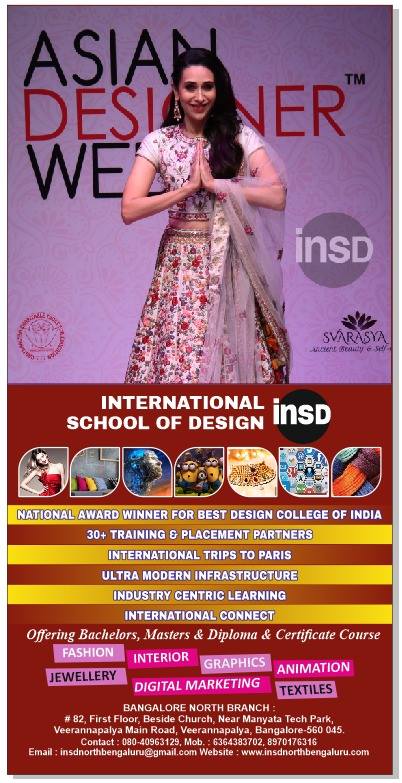 INSD Bangalore North - International School of Design | Bangalore