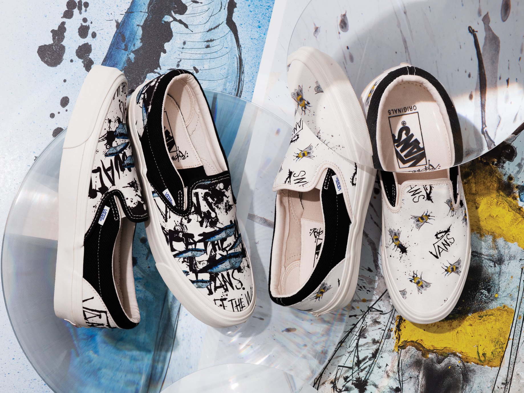 Vault by Vans x Ralph Steadman Collaboration available now online 