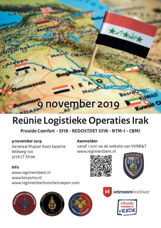 Veterans B&T - IRAK...een land waar veel B&T’rs veel hebben meegemaakt ...