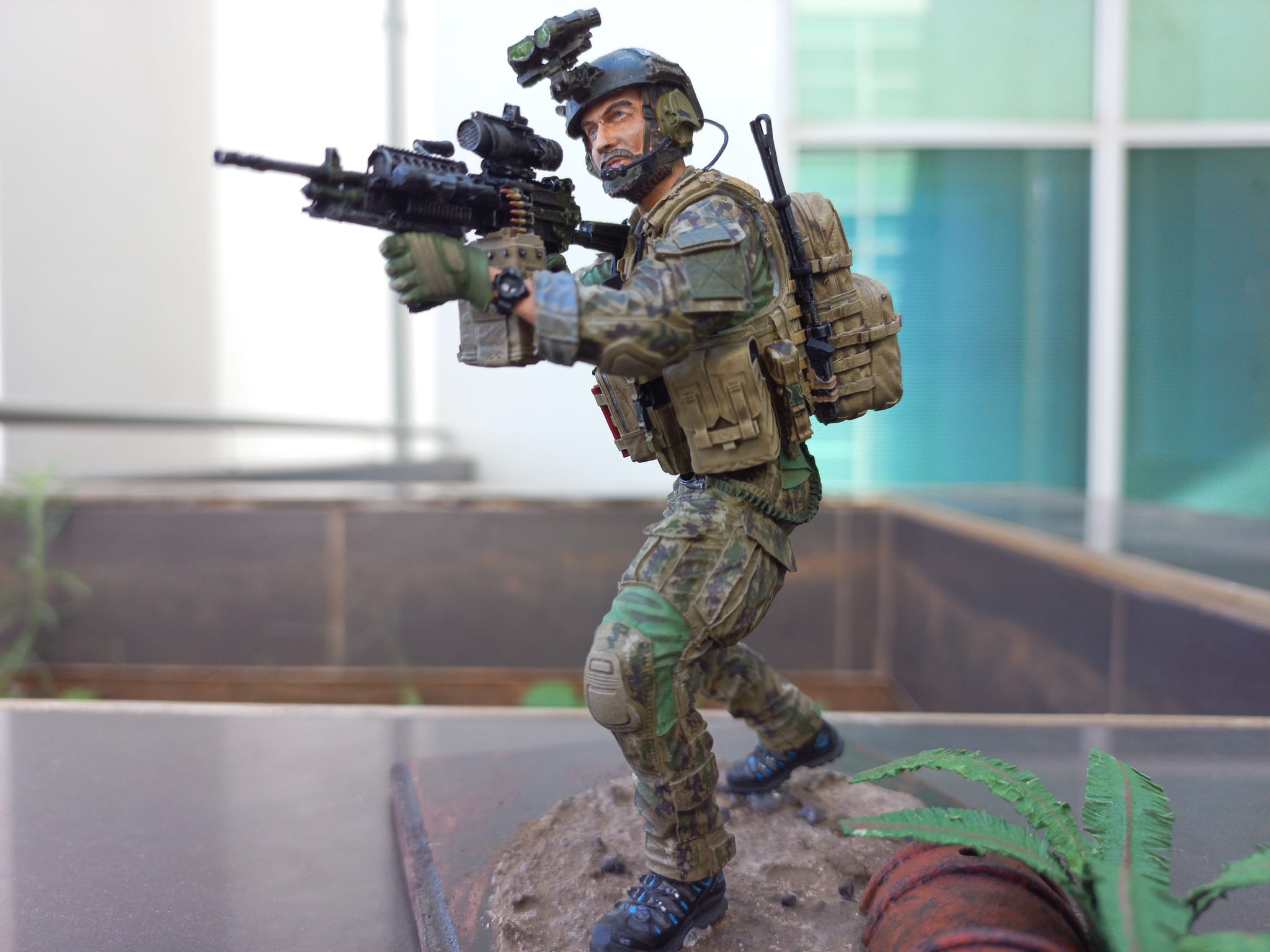 Damtoys 93015 Navy Seal Riverine Ops rifleman figure review