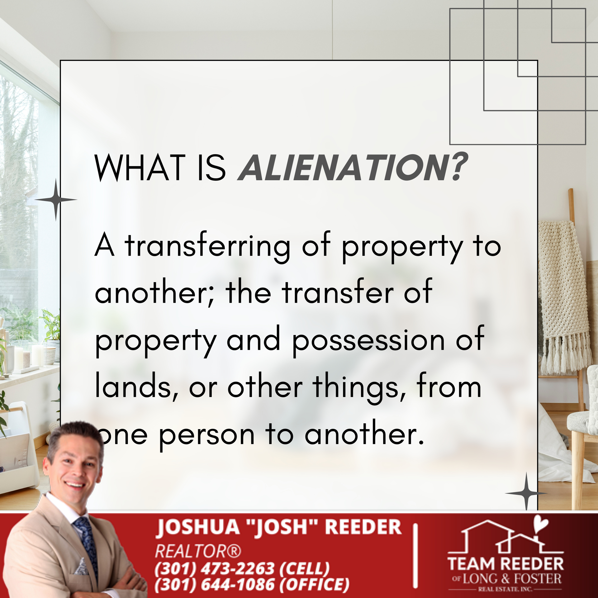 Joshua Reeder, Realtor