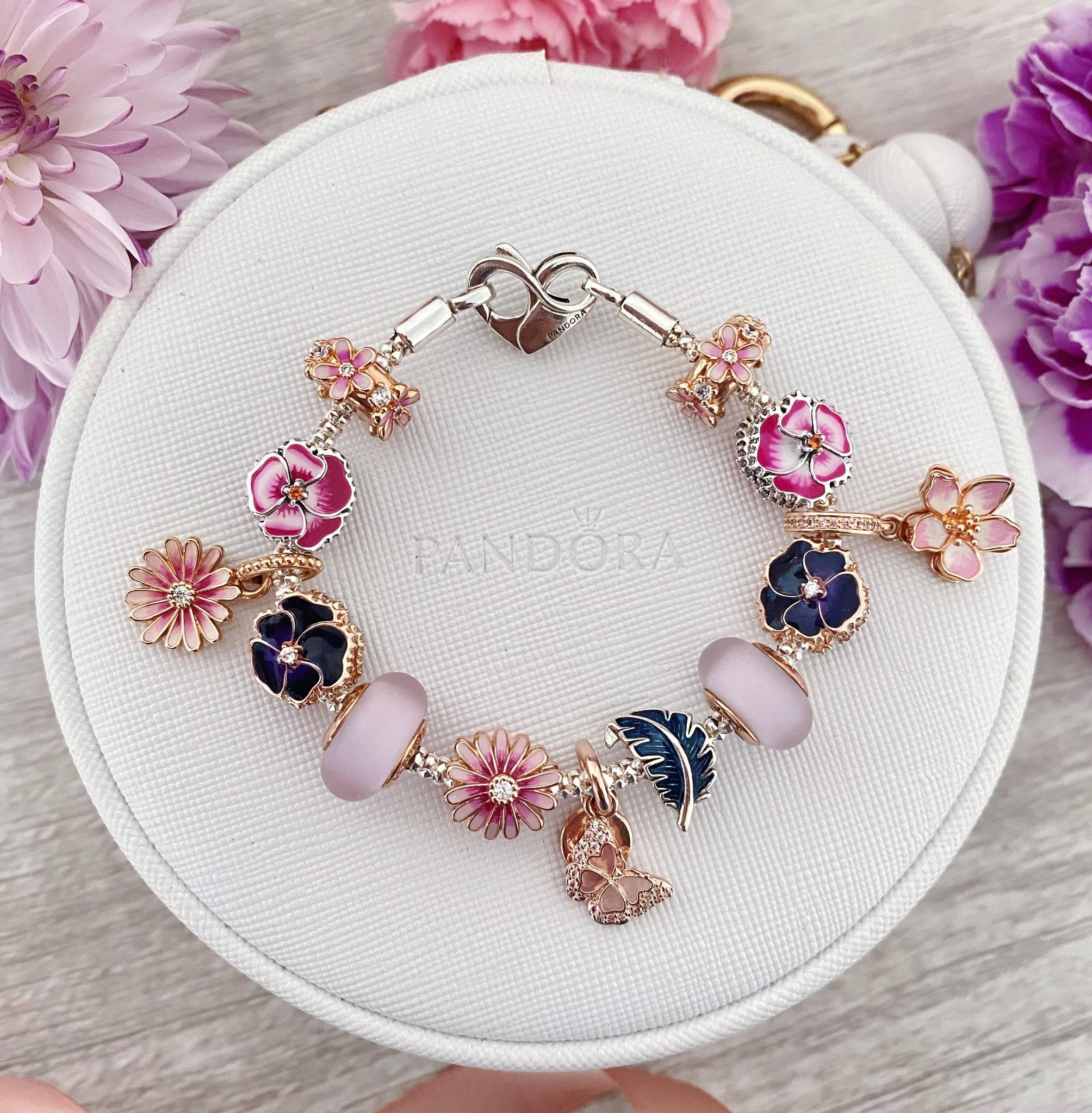 Introducing the Studded Heart Clasp Bracelet: our Studded Chain 