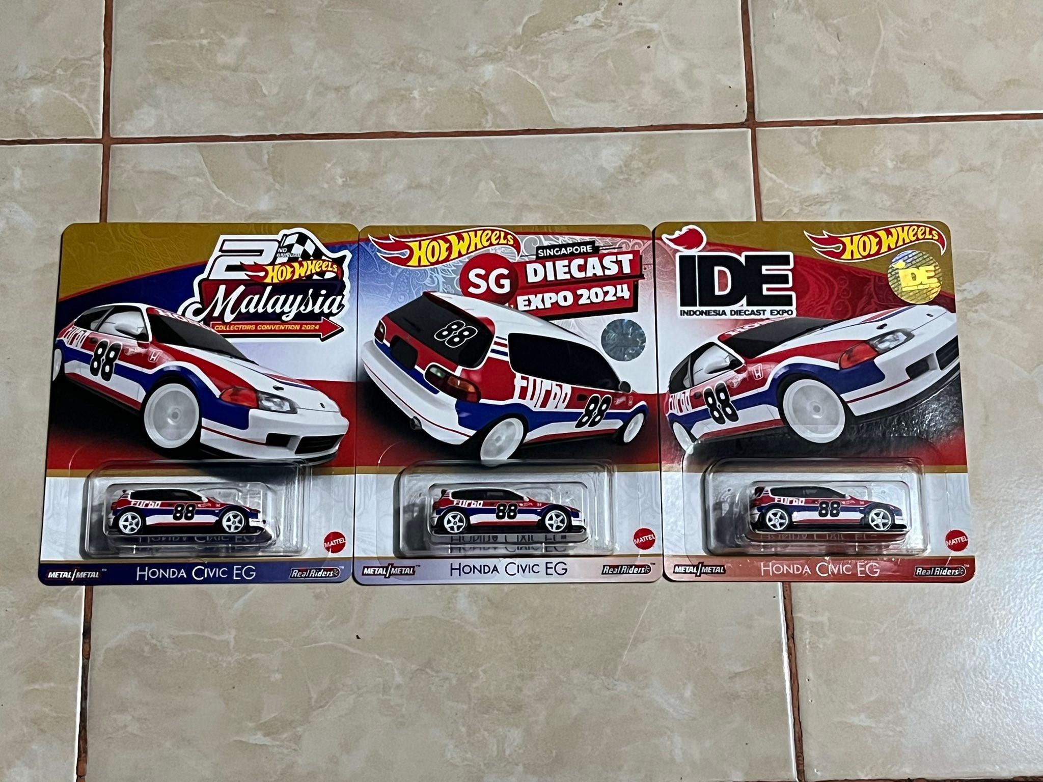 Hot Wheels Honda Civic EG model shipping worldwide