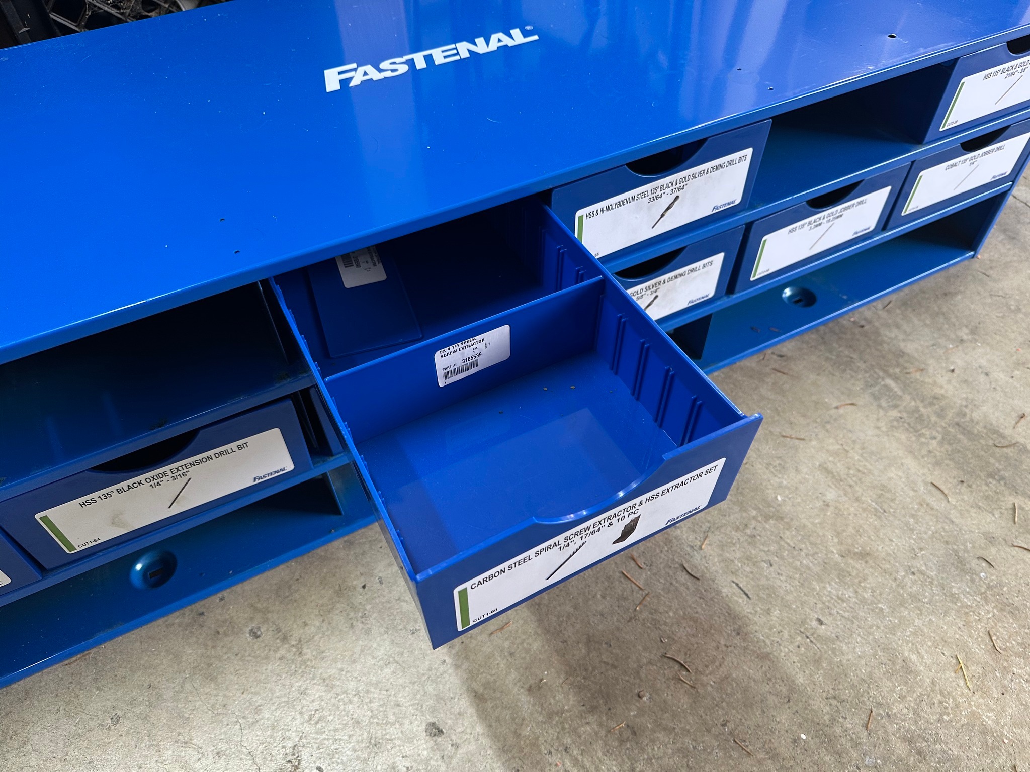 Fastenal storage with drawers - Tool Boxes, Belts & Storage - Vancouver ...