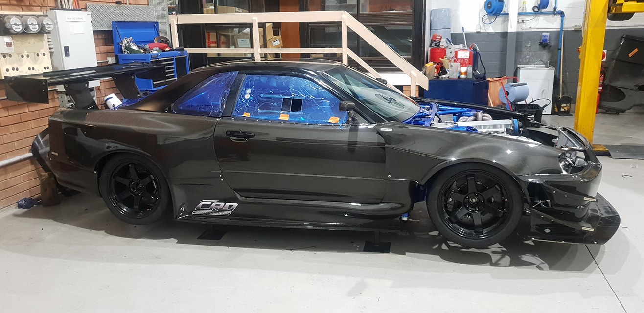 Drews R34 GTR Time Attack... - Croydon Racing Developments