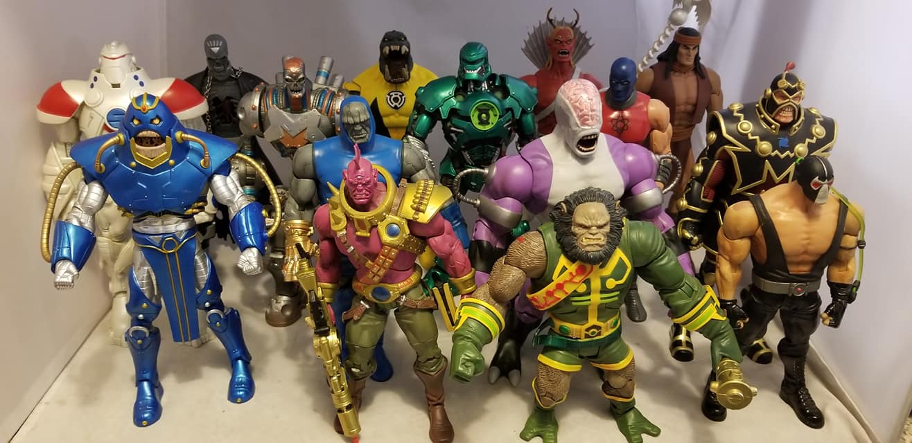 Mattel's 2008 DC Universe Classics Wave 4 with Despero build-a-figure