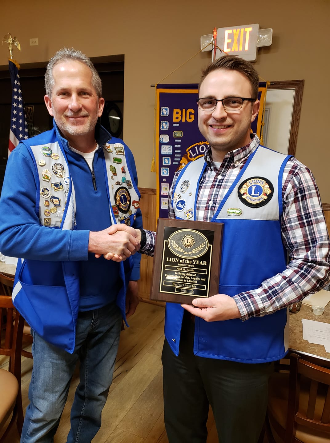 Big - Congratulations to Lion Neal Raskin on receiving the Lion of the ...