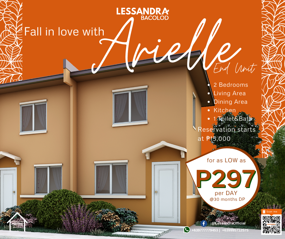 Affordable House and Lot in Bacolod City - P297 per day! you can escape ...