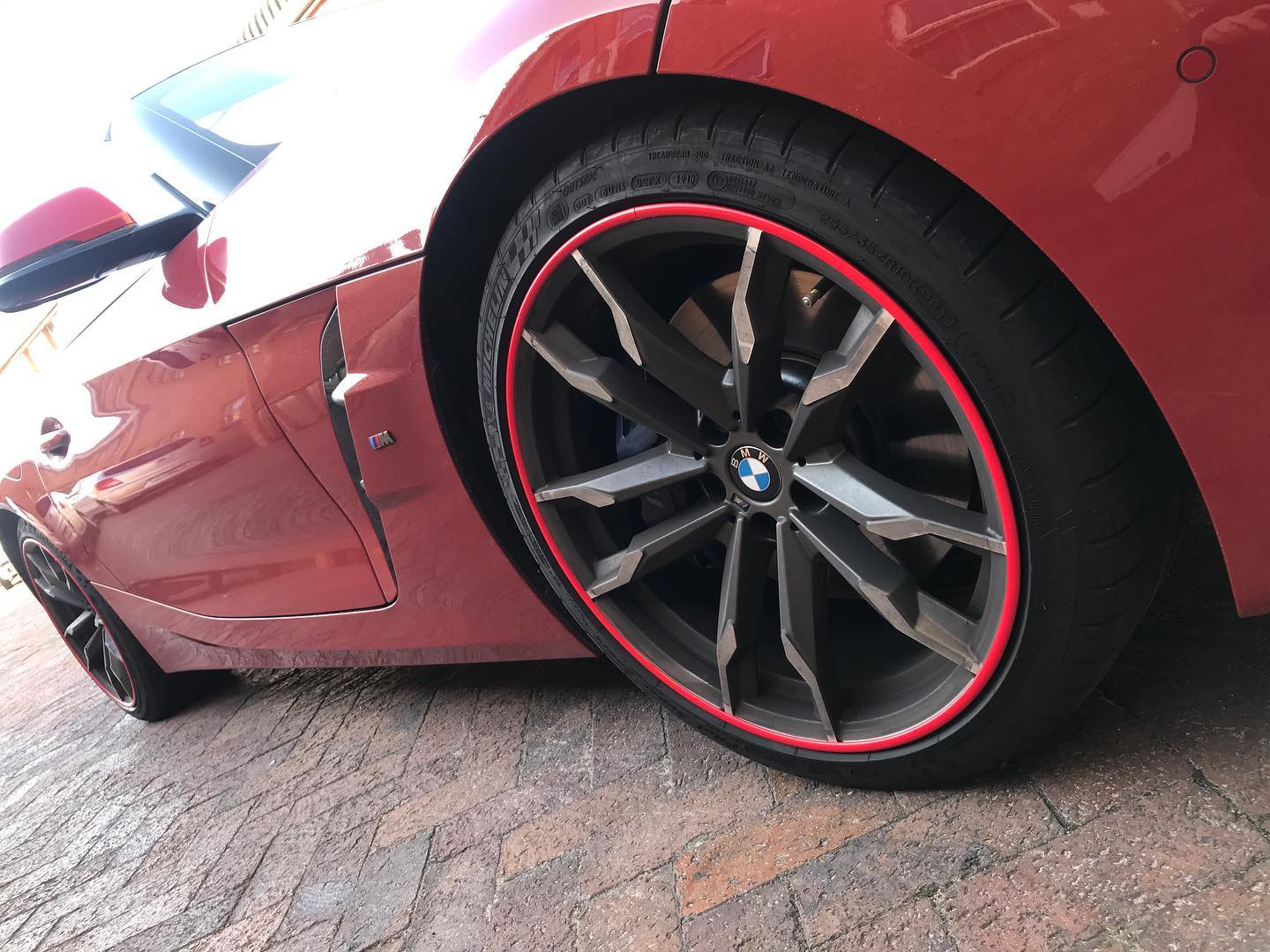 A red BMW Z4 looking great with its... - Performance Detail