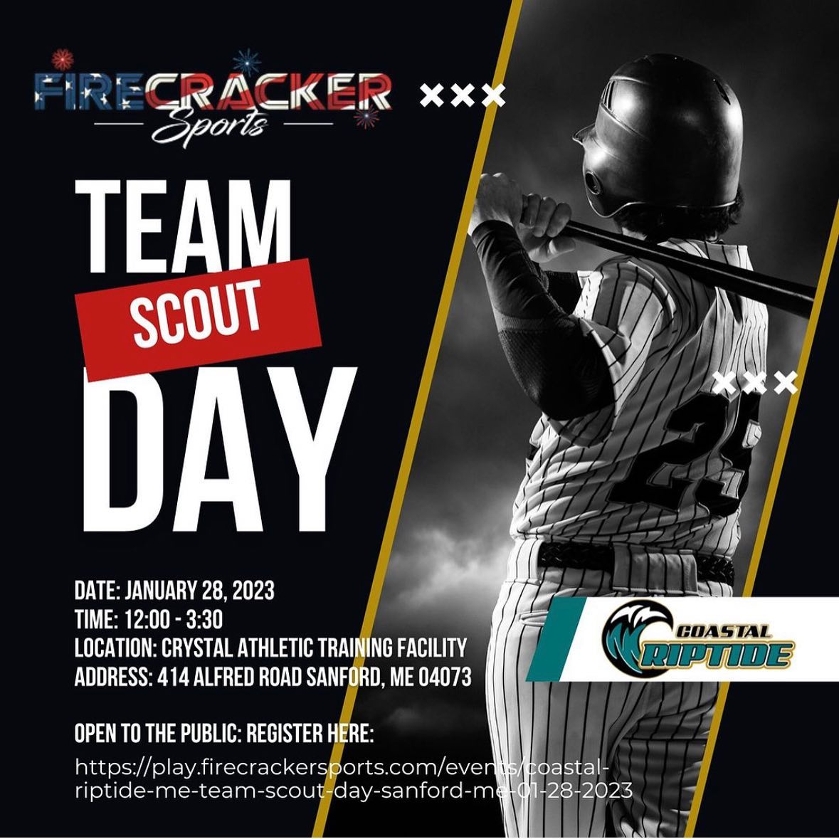 Our 2nd scout day of 2023 starts... - Firecracker Baseball
