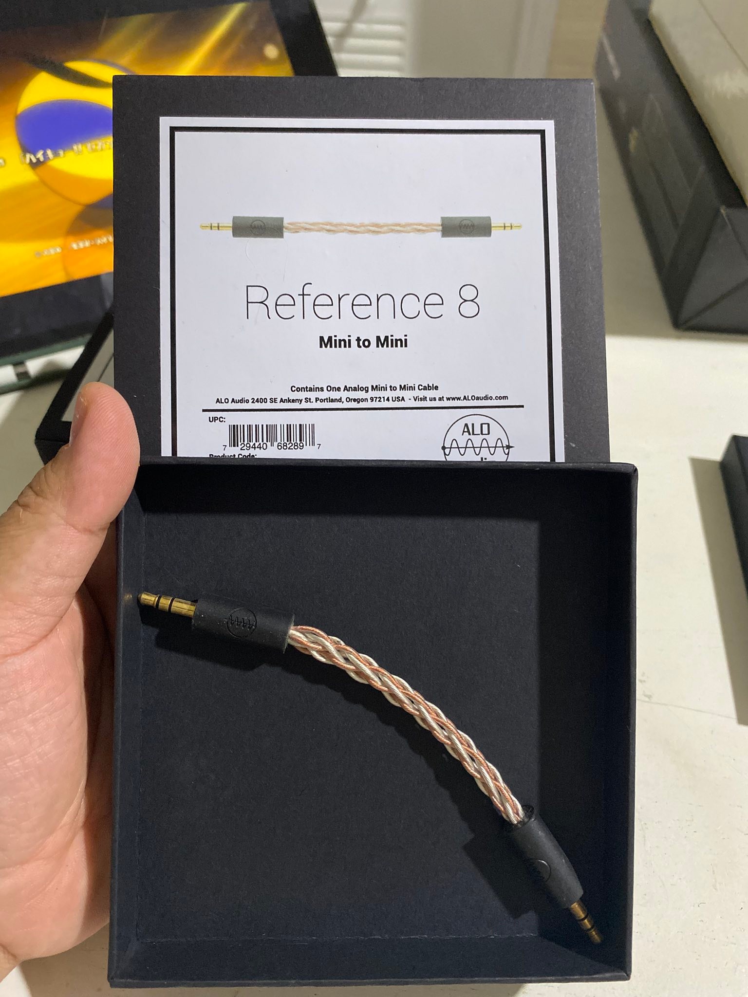 ALO Audio Reference 8 Mini-to-Mini cable