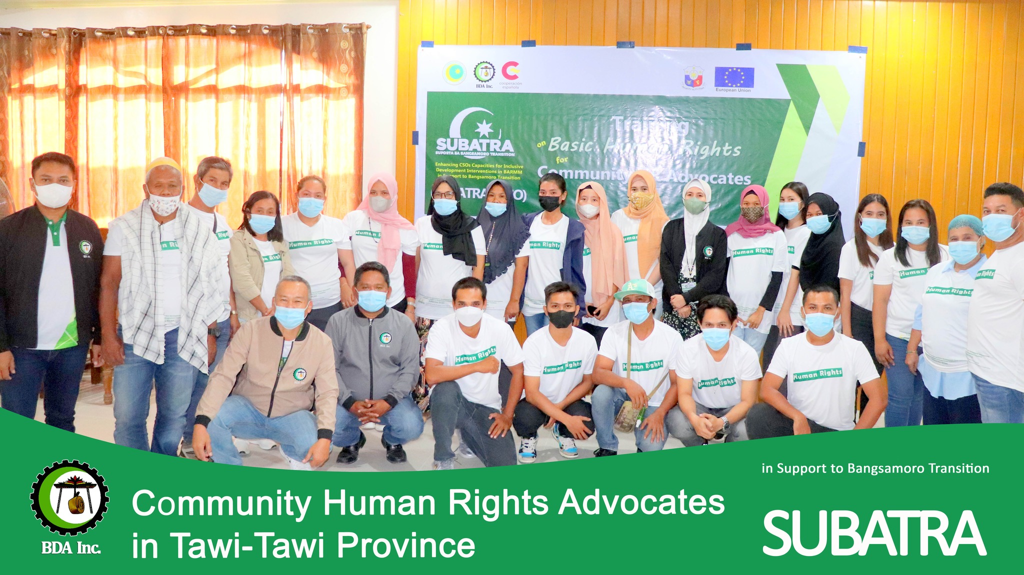 Meet! The community human... - Bangsamoro Development Agency