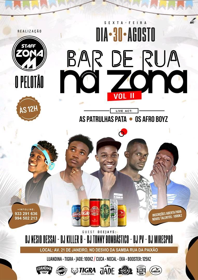 Staff Zona-m - BAR DE RUA NA ZONA SEX: 30 / AGO / 2019 12:h LOCAL: AV21 ...