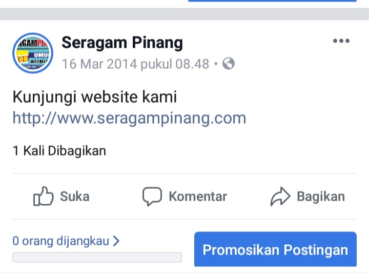 Seragam Pinang pernah juga punya... - Cv.Seragam Pinang | Facebook