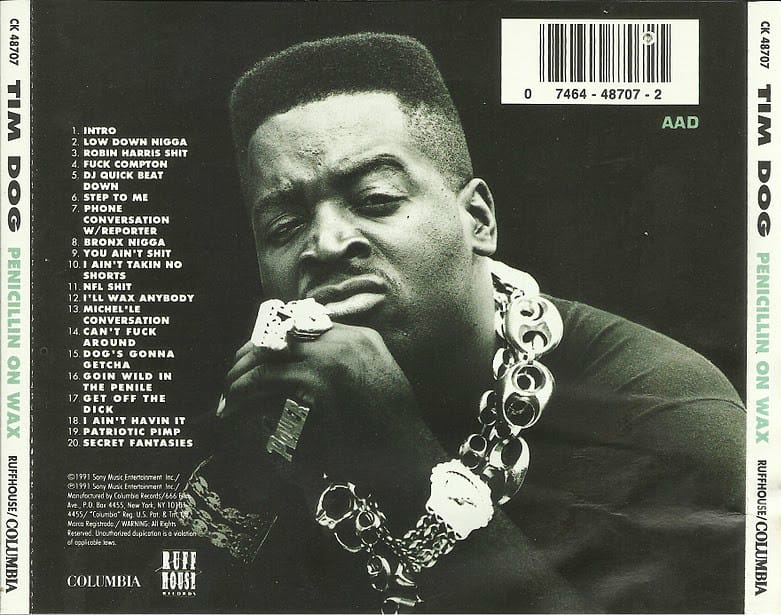32 years ago today Tim Dog released his debut album “Penicillin on