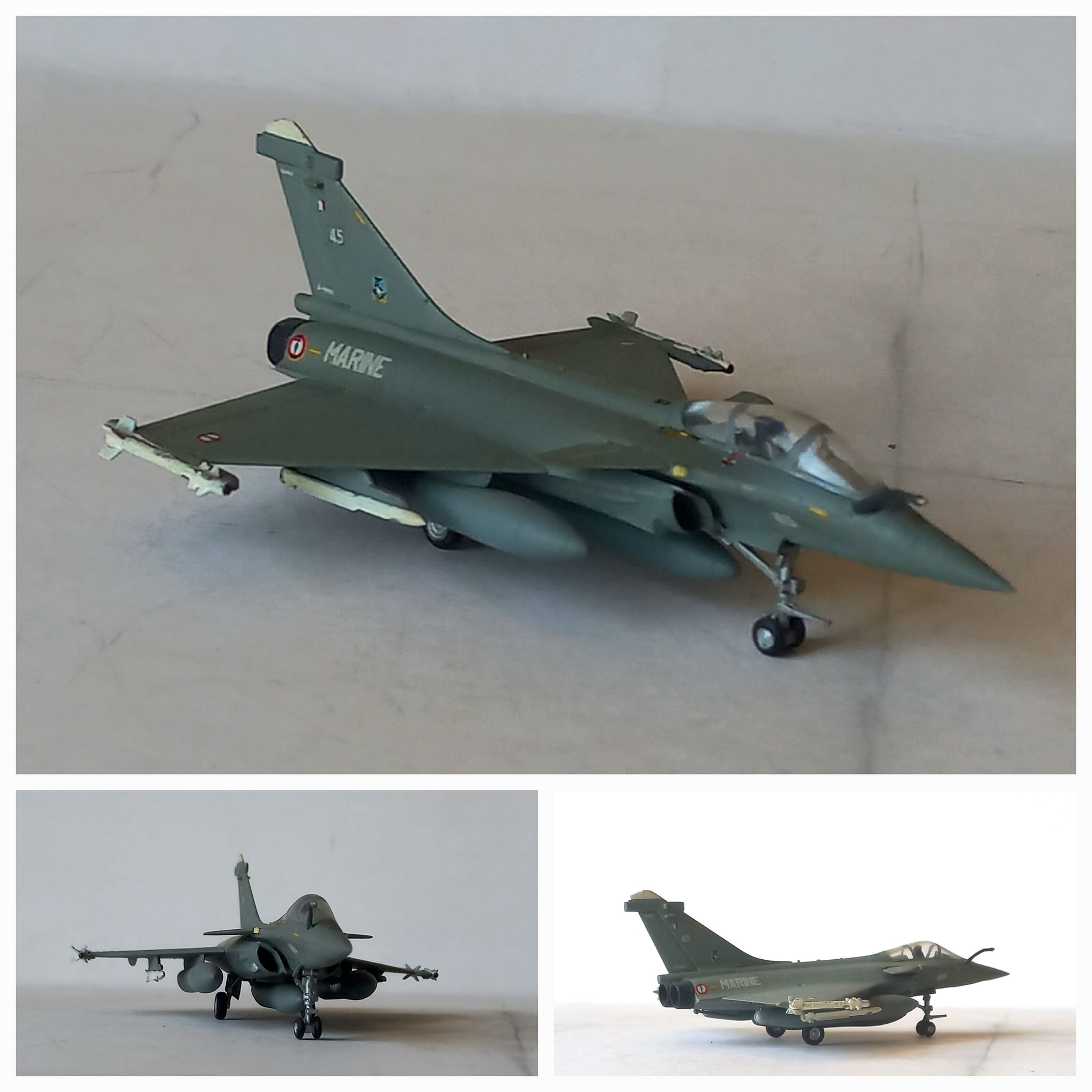 MisterCraft Rafale A 1:48 – Maquette Avion Militaire, Kit Plastique à Monter