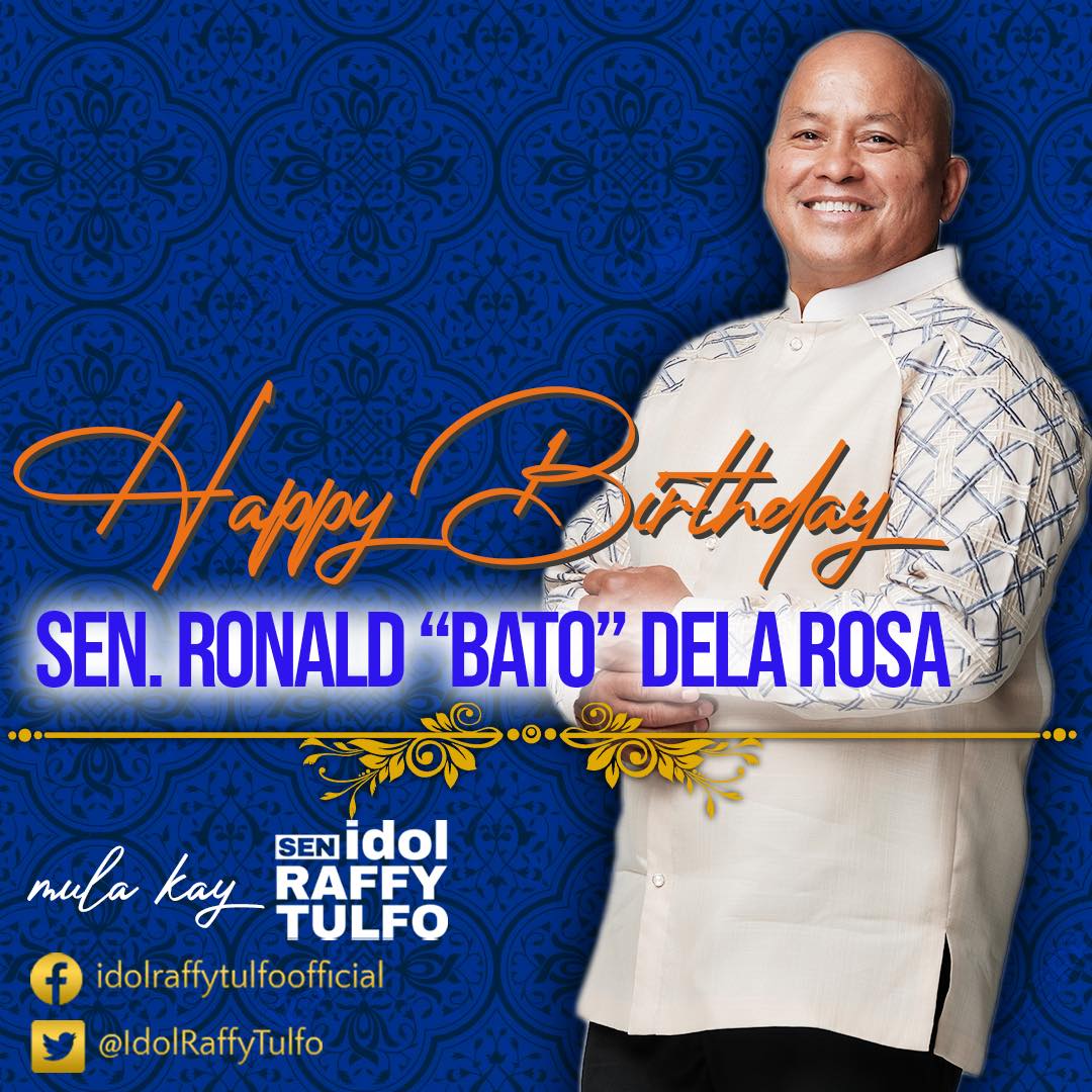 Raffy Tulfo - Happy Birthday, Senator Ronald 