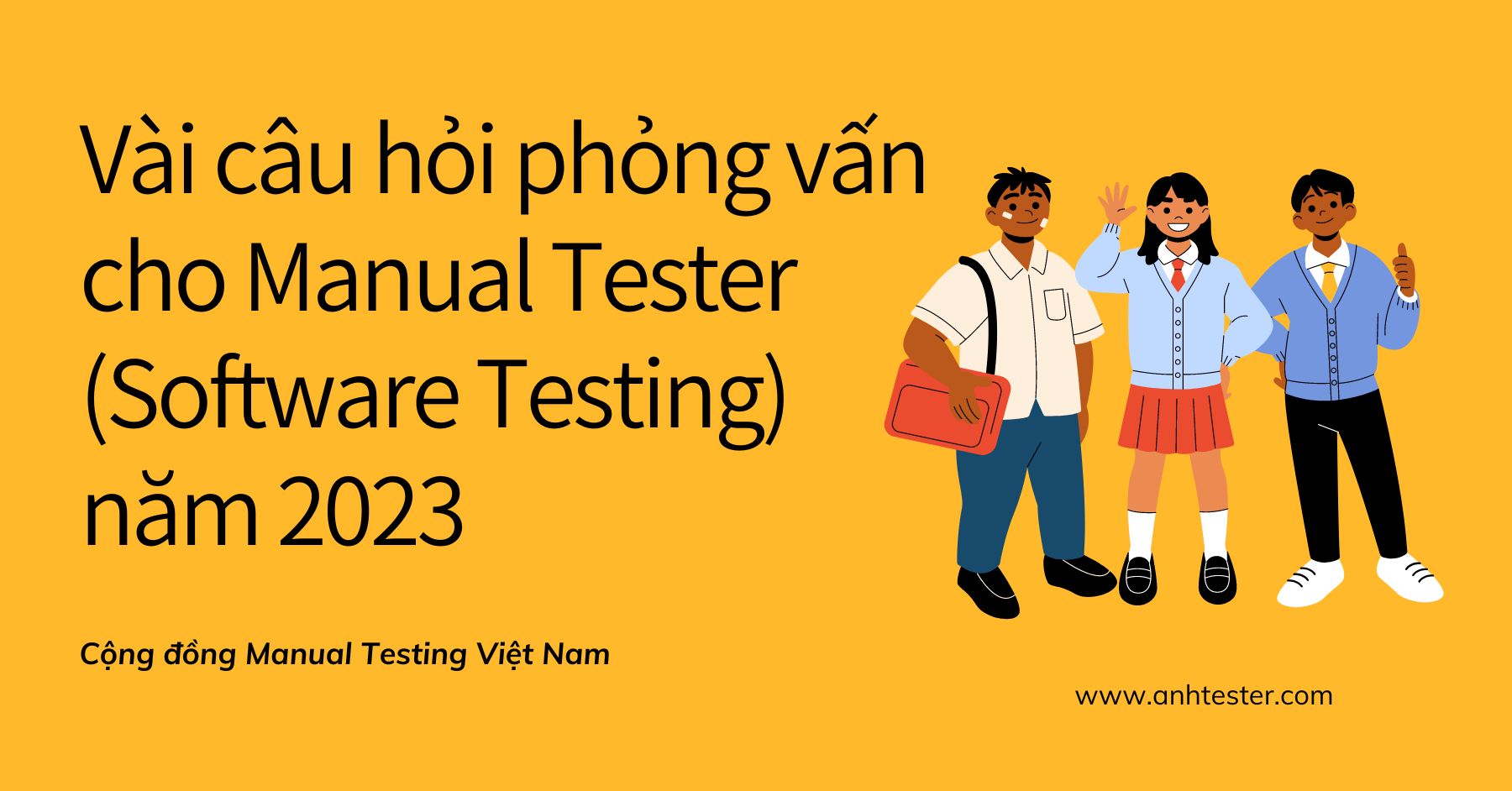 Cộng đồng Manual Testing Việt Nam (QA, QC, Software Tester) | # **Vài ...